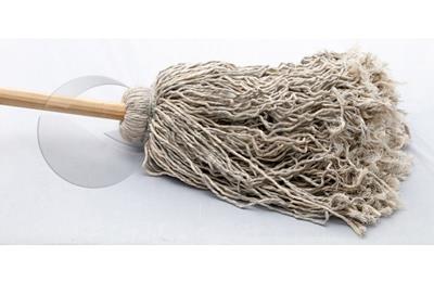 Lampazo de Hilo Blanco Con Cabo